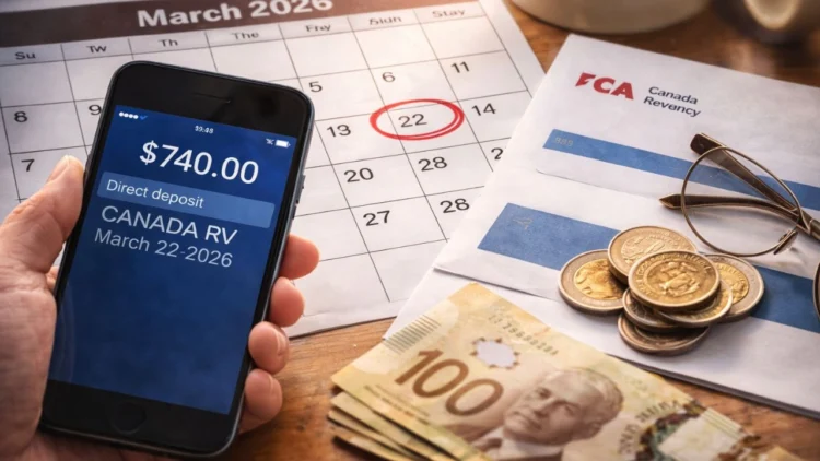 CRA $740 Direct Deposit on March 22 2026 GST Payment Schedule Explained