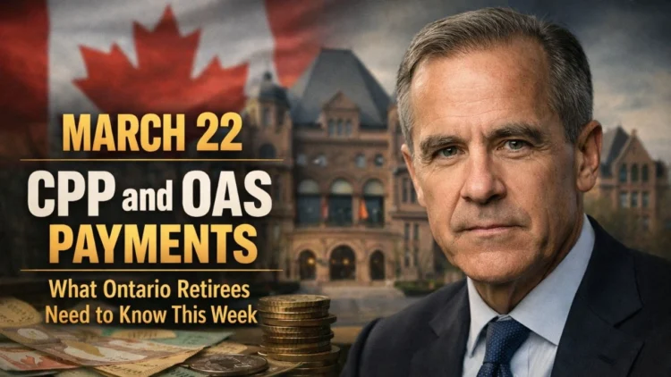 March 22 CPP and OAS Payments What Ontario Retirees Need to Know This Week